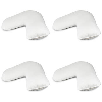 4PK Jason Commercial Hygiene Plus Pillow V Shape 80x36 cm