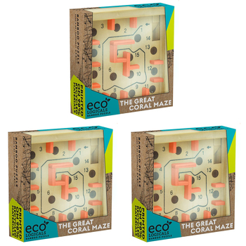 3PK Project Genius The Great Coral Maze Problem Solving Puzzle 14+