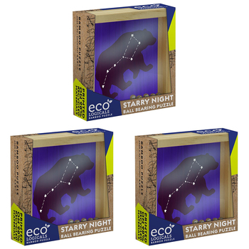 3PK Project Genius Starry Night Bearing Problem Solving Puzzle 9+