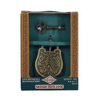 Project Genius Greek Trick Lock Problem Solving Adult Puzzle 8+