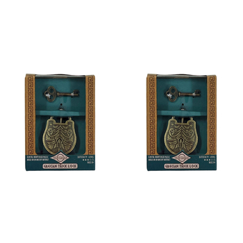 2PK Project Genius Greek Trick Lock Problem Solving Adult Puzzle 8+