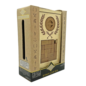 Project Genius Roman Lock Box Problem Solving Puzzle 8+