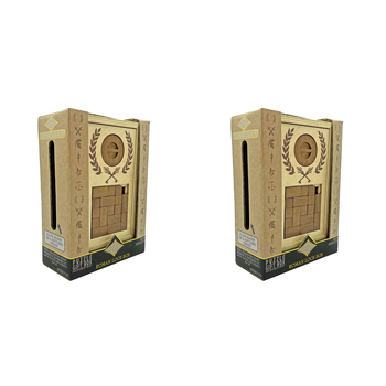 2PK Project Genius Roman Lock Box Problem Solving Puzzle 8+