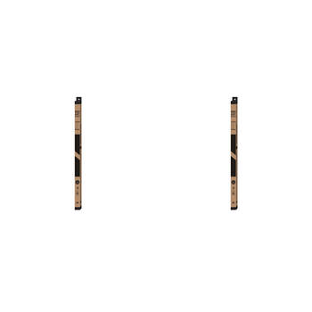 2PK Impact Merch Wooden Magnetic Hangers 25x61cm - Black Boxed