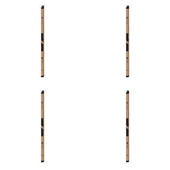 4PK Impact Merch Wooden Magnetic Hangers 25x92cm - Black Boxed