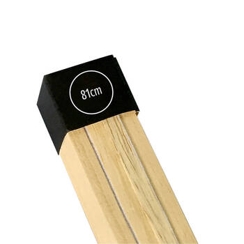 Impact Merch Wooden Magnetic Hangers 25x81cm - Natural