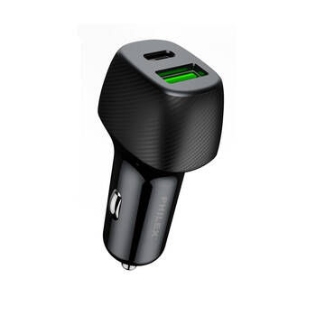 Philex Dual Outlet Quick Car Charger