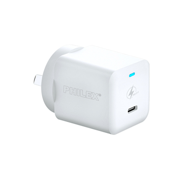 Philex Type C PD 30W AU/NZ Plug Wall Charger USB-C
