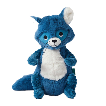 Les Deglingos Ptipotos Blue Racoon Kids Plush Toy 0+