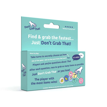 100pc Pikkii Don't Grab That 3-Players Card Game Set 10.5cm Kids/Family 3y+