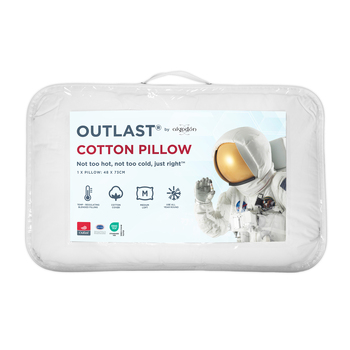Algodon Outlast Soft Cotton Sleep Pillow 48x73cm - White
