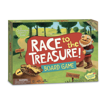 Peaceable Kingdom Race to The Treasure Children's Game 5y+