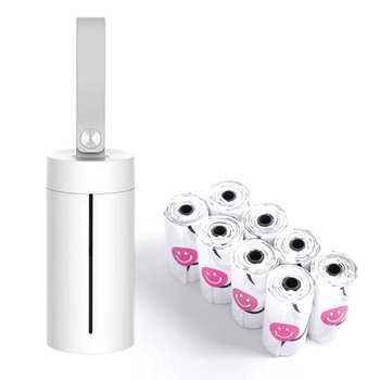 Petkit Dog Waste Bag Dispenser Set & 9PK Degradable Pet Poo Pick Up Garbage Bags