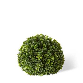 E Style Artificial 24cm Plastic Topiary Boxwood Ball Outdoor Plant