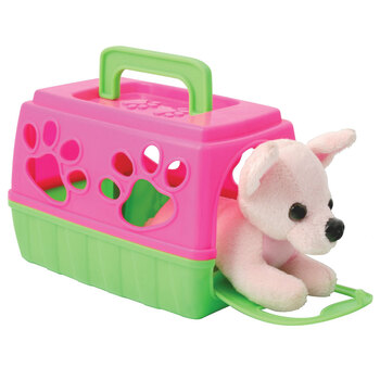 Fumfings Novelty 7317 Puppy Carry Case Critter 14cm - Assorted