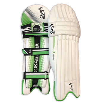 Kookaburra Kahuna Pro 1000 Cricket Batting Leg Guards/Pads Youths Left Handed