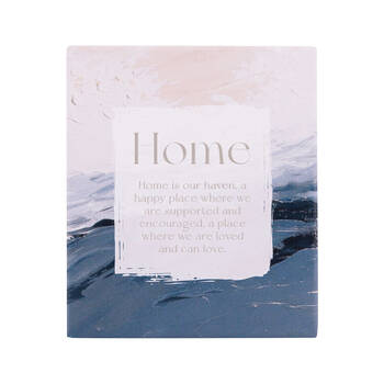 Splosh Palm Cove Ceramic Home Verse Plaque Home Decor 12x14cm