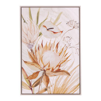 Splosh Palm Cove Flora Framed Canvas Wall Art 94x64cm