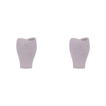 2PK Splosh Palm Cove Small Ceramic Vase Home Decor 11x17cm