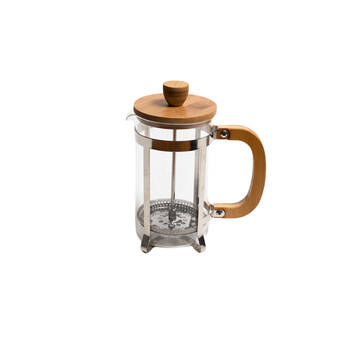 Coffee Culture Bamboo/Glass French Tea/Coffee 1L Press/Plunger