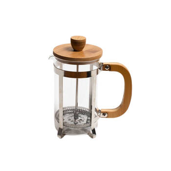 Coffee Culture Bamboo/Glass French Tea/Coffee 600ml Press/Plunger
