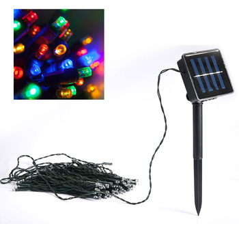 Outdoor/Indoor 200 LED Xmas Christmas Decoration/Party Lights w/Solar Panel
