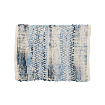 4pc DWBH 45x35cm Pure Denim Placemat Set Home Decor