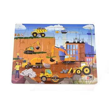 24Pcs Koala Dream Construction Site Kids/Childrens Jigsaw Puzzle 2y+