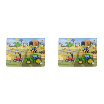 48pc Koala Dream Aussie Farm Vehicles Jigsaw Puzzle 18m+