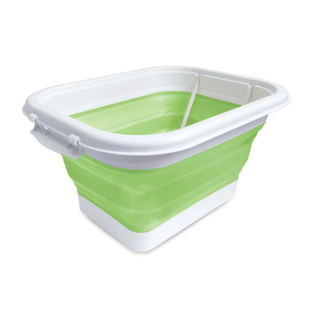 Roger Armstrong 49.5cm/21L Multi-Purpose Folding Storage Tray w/ Lid Green