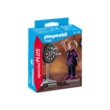 Playmobil Darts player Kids/Childrens Toy Playset 4+