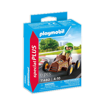 Playmobil Child with kart Kids/Childrens Toy Playset 4+