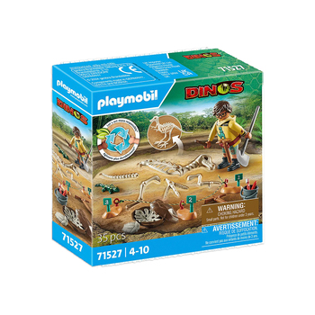 Playmobil Archaeological dig with dinosaur skeleton Kids/Childrens Toy 4+