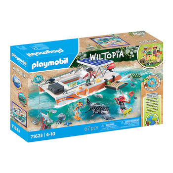 Playmobil Great Barrier Reef examination Kids/Childrens Toy Playset 4+