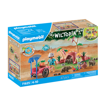 Playmobil Wombat Shelter Kids/Childrens Toy Playset 4+