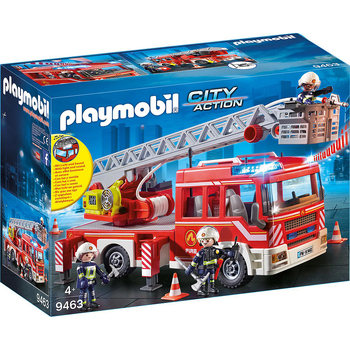 Playmobil Fire Engine with Ladder Kids/Childrens Toy Playset 4+