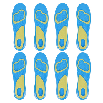 4PK Home Expression Training Shoe Gel Insoles Male 32 X10Cm180G  A/C Cf0002