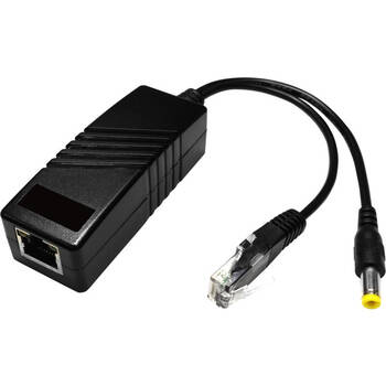 PASSIVE SINGLE POE SPLITTER DATA AND POWER DC12V 1.25A MAX