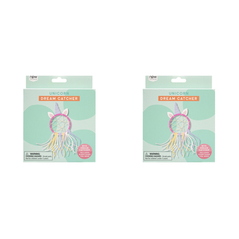 2PK NPW Gifts DIY Unicorn Dream Catcher Kids Craft Kit