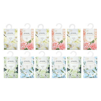 12PK Jemark Fragrance Sachet 20g Assorted Lily/Rose/Jasmine/Vanilla