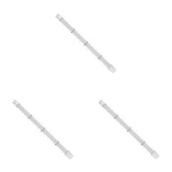 3PK Cruxtec PP-8PT8-30WH EPS 8Pin Female to 8Pin Male Cable 30cm White