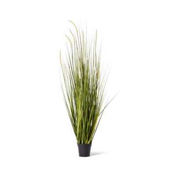 E Style 150cm Grass Foxtail Artificial Potted Plant - Green