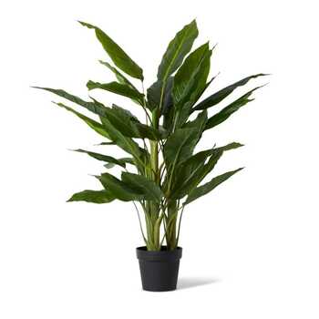 E Style 120cm Spathiphyllum Artificial Potted Plant - Green
