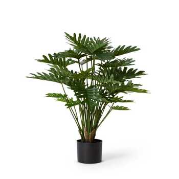 E Style 60cm Philodendron Lacy Potted Artificial Plant Decor - Green