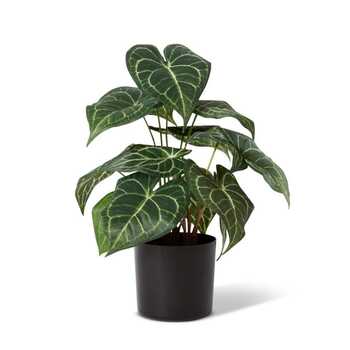 E Style 42cm Anthurium Artificial Potted Plant Decor