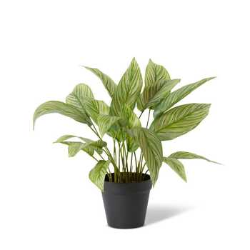 E Style 43cm Calathea Artificial Potted Plant Decor