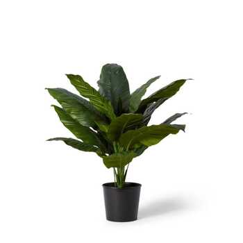 E Style 90cm Spathiphyllum Potted Artificial Plant Decor - Green