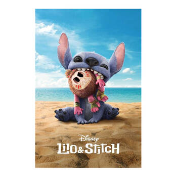 Disney Lilo & Stitch Beach Room Decoration Wall Art Poster