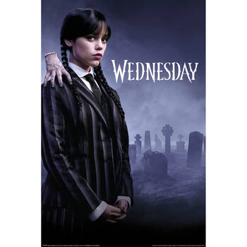 TV Blockbusters Wednesday Key Art Season 2 Room Decoration Wall Poster