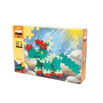 50pc Plus-Plus BIG Basic Dinosaur Kids Learning Puzzle Toy 5y+